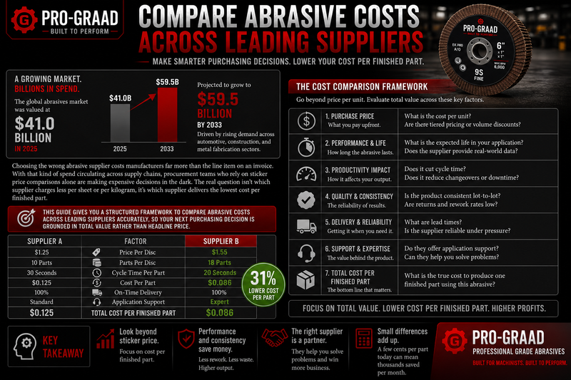 Compare Abrasive Costs Across Leading Suppliers