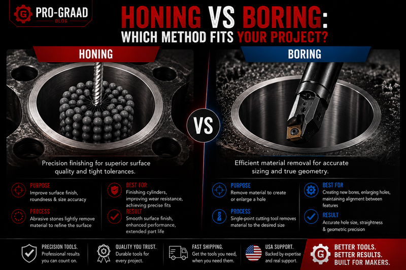 Honing vs Boring: Which Method Fits Your Project?