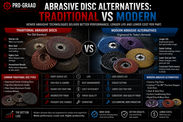 Abrasive Disc Formats: Which One for Which Job