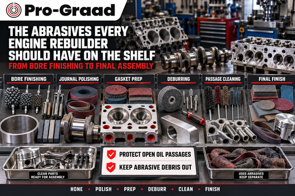 The Abrasives Every Engine Rebuilder Should Have on the Shelf