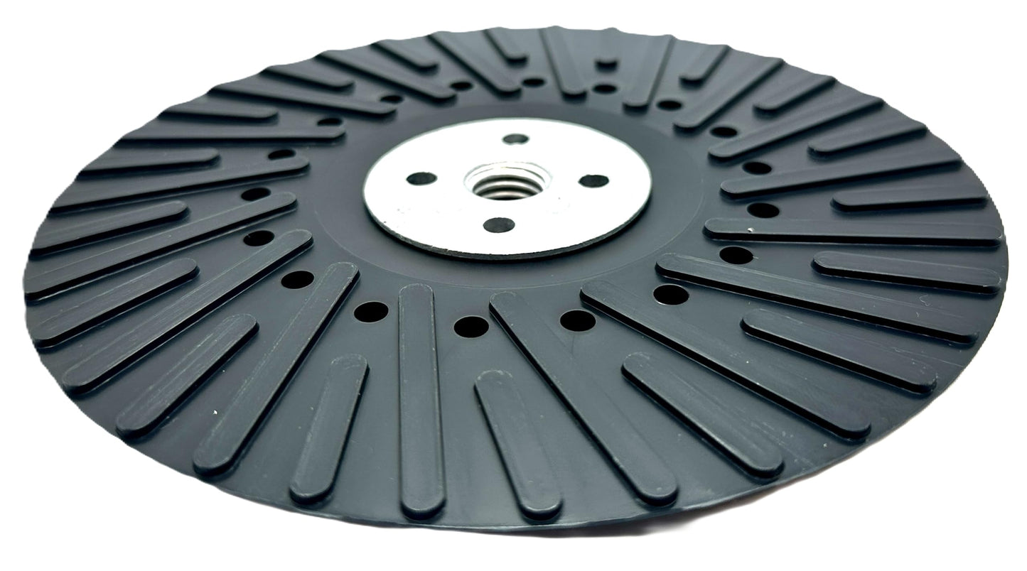 Pro-Graad Angle Grinder Ribbed Rigid Backing Pad for Resin Fiber Discs