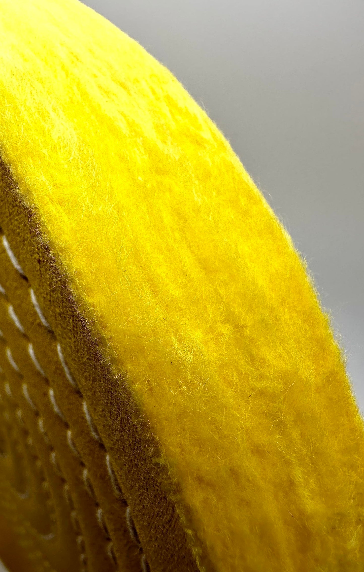 Pro-Graad 1 Pack Extra Thick Buffing Polishing Wheel 8 inch Yellow Treated Cotton Medium, 70 Ply – 1” Thick with 5/8 inch Arbor Hole for Bench Grinder – Ideal for Middle Step Buffing – Pack of 1