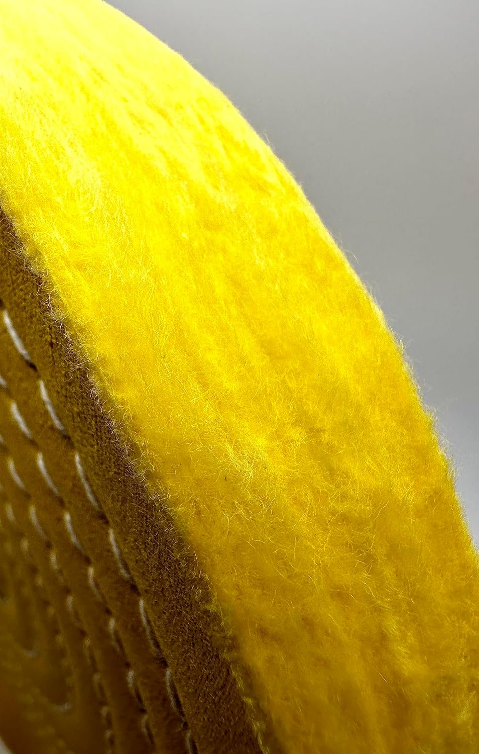 Pro-Graad 1 Pack Extra Thick Buffing Polishing Wheel 8 inch Yellow Treated Cotton Medium, 70 Ply – 1” Thick with 5/8 inch Arbor Hole for Bench Grinder – Ideal for Middle Step Buffing – Pack of 1