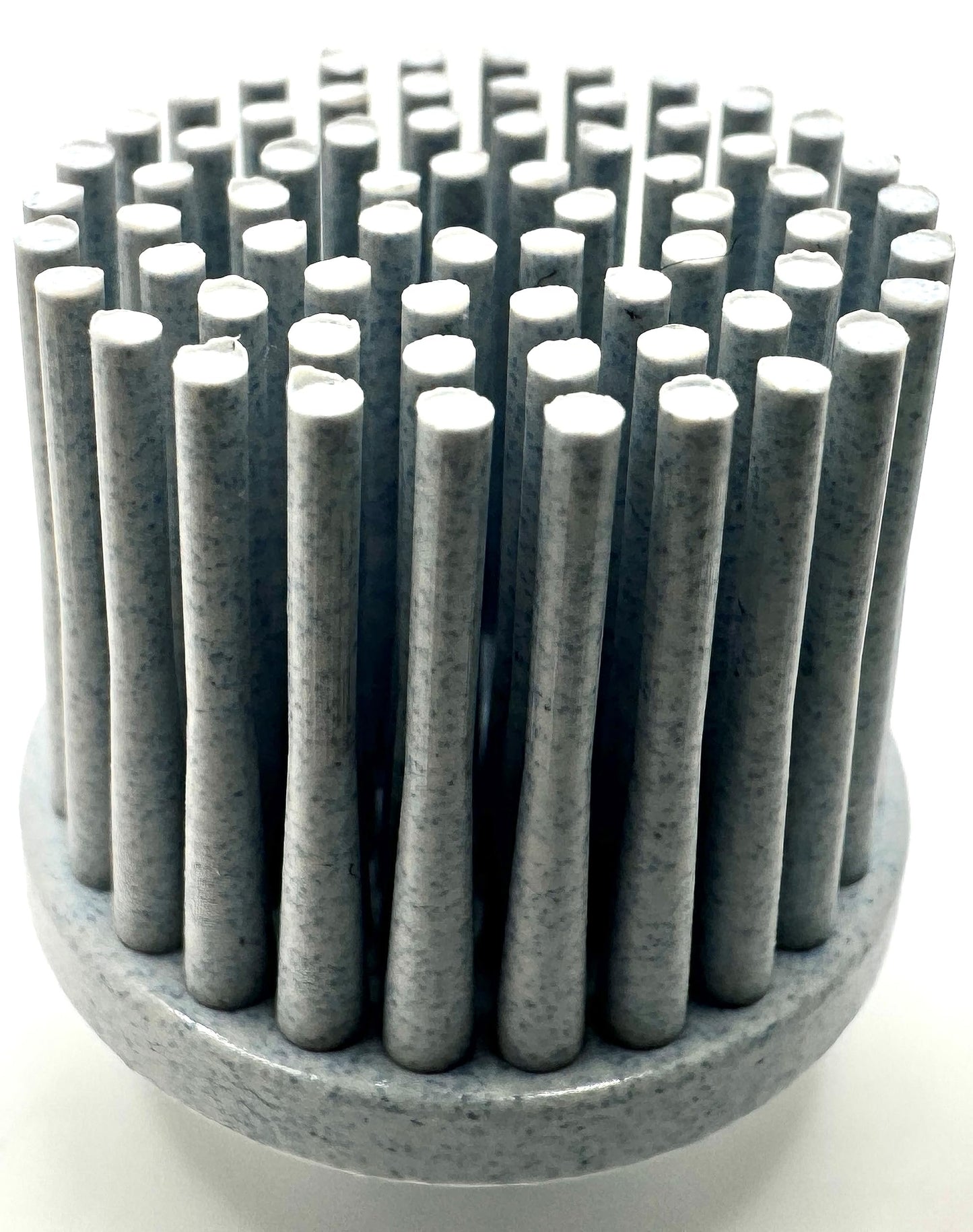 Pro-Graad 5 Pack 1" 120 Grit White R-Type Bristle Disc | Ceramic-Aluminum Oxide Abrasive Bristle Disc with Quick Change Roll Lock | Pack of 5 | White