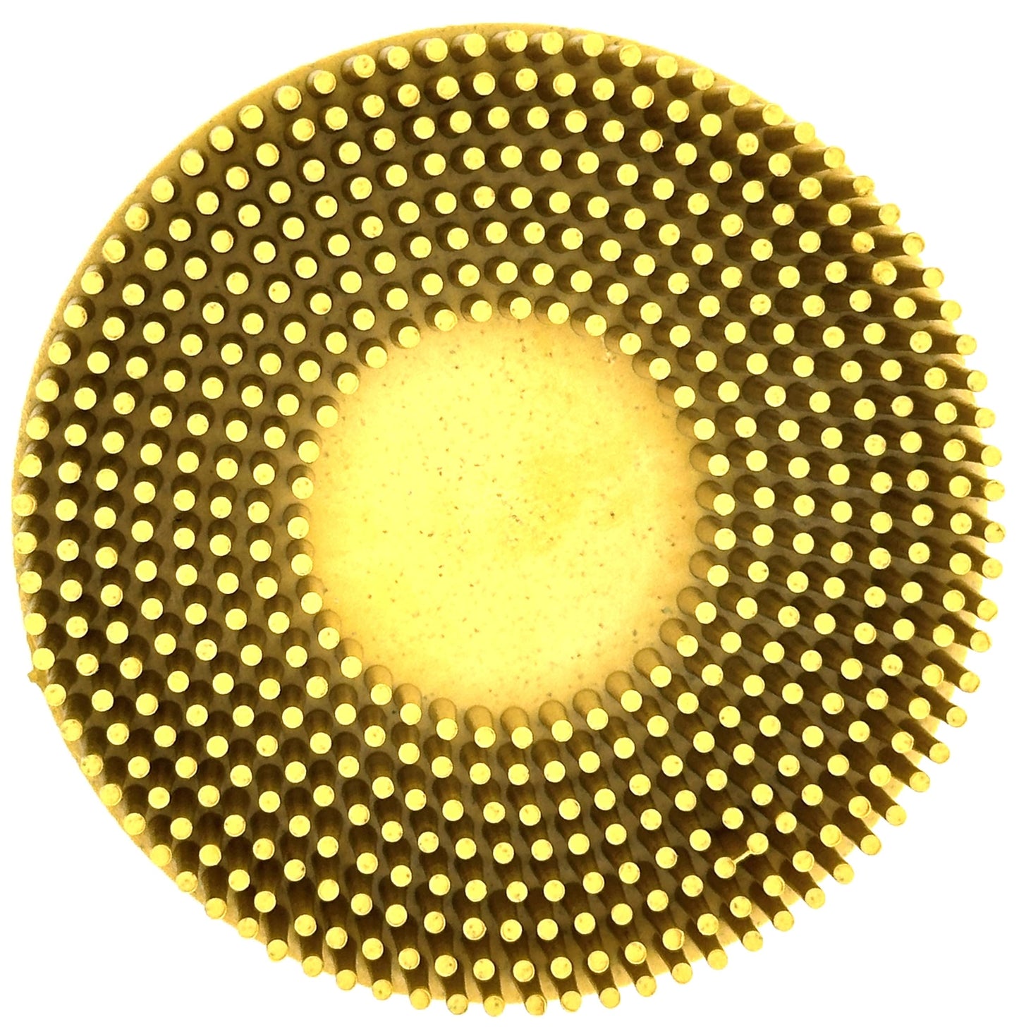 Pro-Graad 2 Pack 3" 80 Grit Yellow R-Type Bristle Disc | Ceramic-Aluminum Oxide Abrasive Bristle Disc with Quick Change Roll Lock | Pack of 2