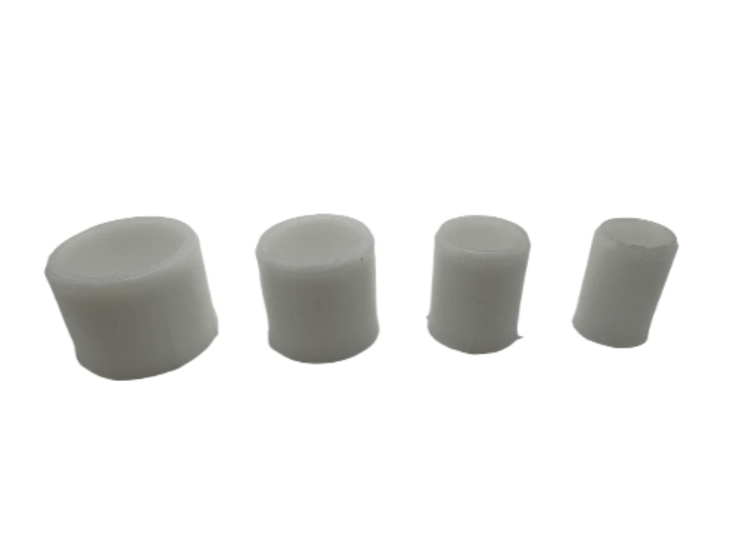 Bench Grinder Arbor Adapter Wheel Bushings, Reducing Bushing Arbor Adapters for 3/4" Thick Bench Grinding Wheels with 1-1/4” or 1” Hole, Arbor Adapter Reduces to ¾”, 5/8”, ½” Shaft Sizes