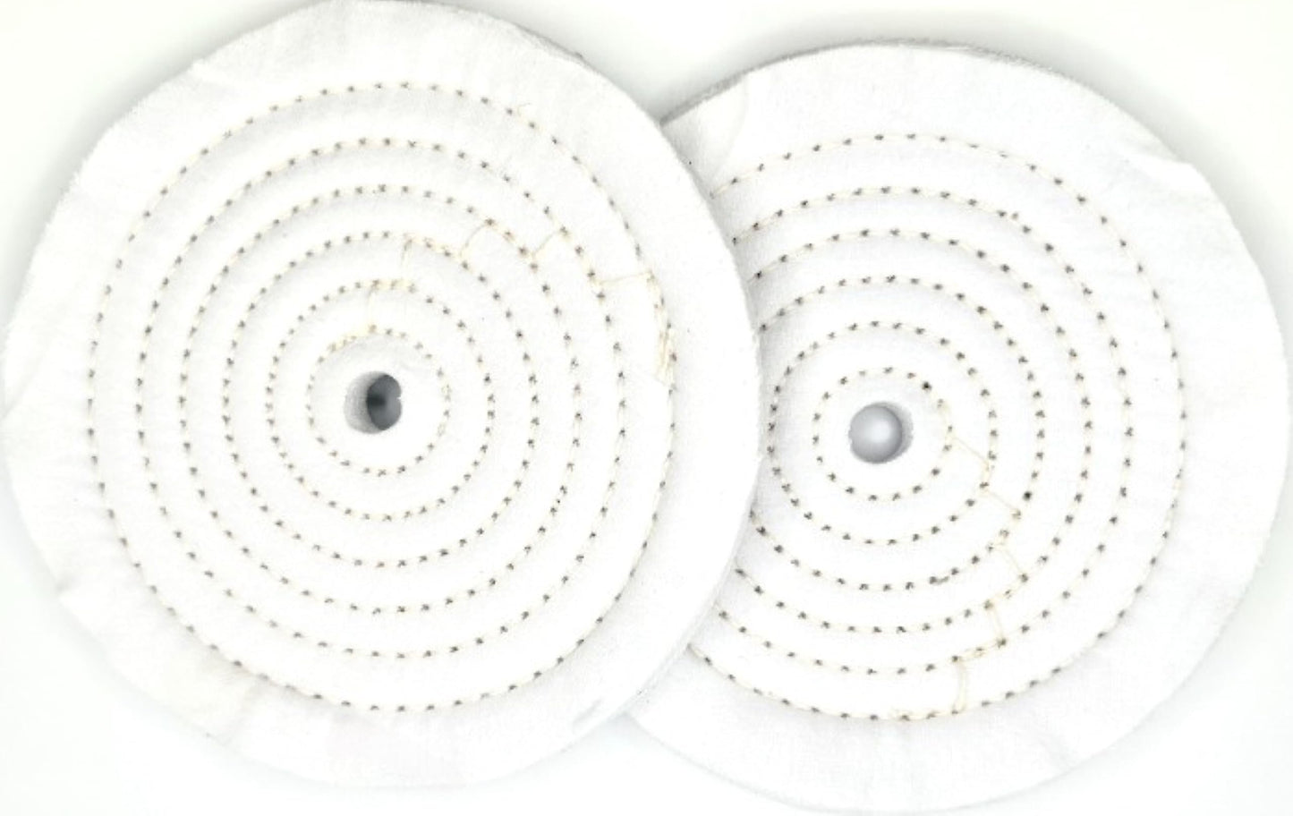 Pro-Graad 2-Pack Buffing Polishing Wheels 8" x 5/8" Arbor 40-Ply Extra Thick Soft Flannel for Bench Grinder Buffer, Ideal for Mirror Finishing Aluminum, Stainless Steel, Chrome, Plastics, Silver, Gold