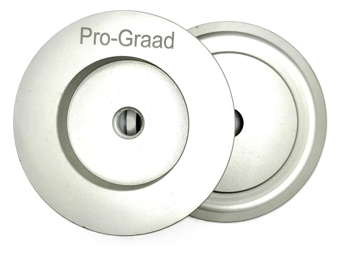 Pro-Graad 3" Aluminum Insertable Double-Buff Safety Flanges for High Speed Polishing, for Airway Buffing Wheels WITHOUT CENTER PLATES, Self Tightening, use with 5/8-11 threaded tools & 3” Center Buffs