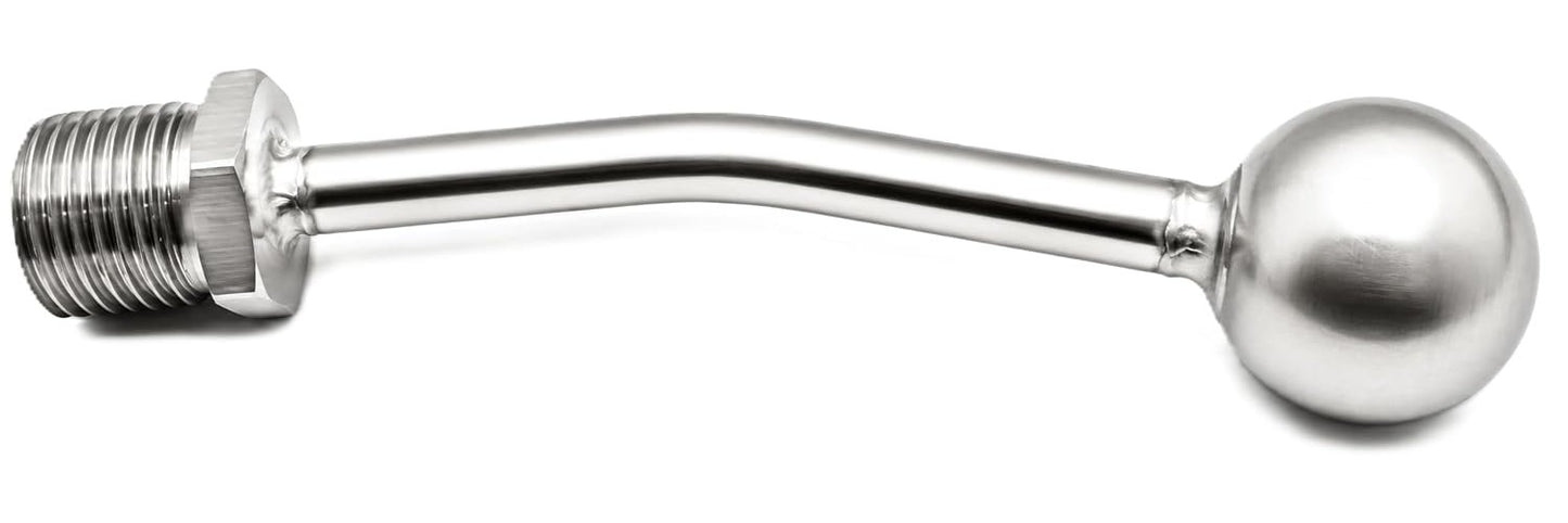 Pro-Graad Angle Head Ball Adapter - Fits TapeTech, Columbia, Level 5, Drywall Master, NorthStar, Platinum, TapeWorm, BlueLine - Converts Corner Roller Handle to Angle Head/Corner Finisher Handle