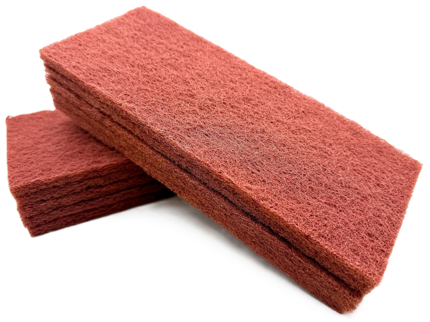Pro-Graad 7447 PRO 3-2/3" x 9" Very Fine Maroon Surface Conditioning Sheet Pad - Reusable Non-Woven Aluminum Oxide Abrasive for Cleaning, Finishing & Scuffing - 20 Pack – 64958