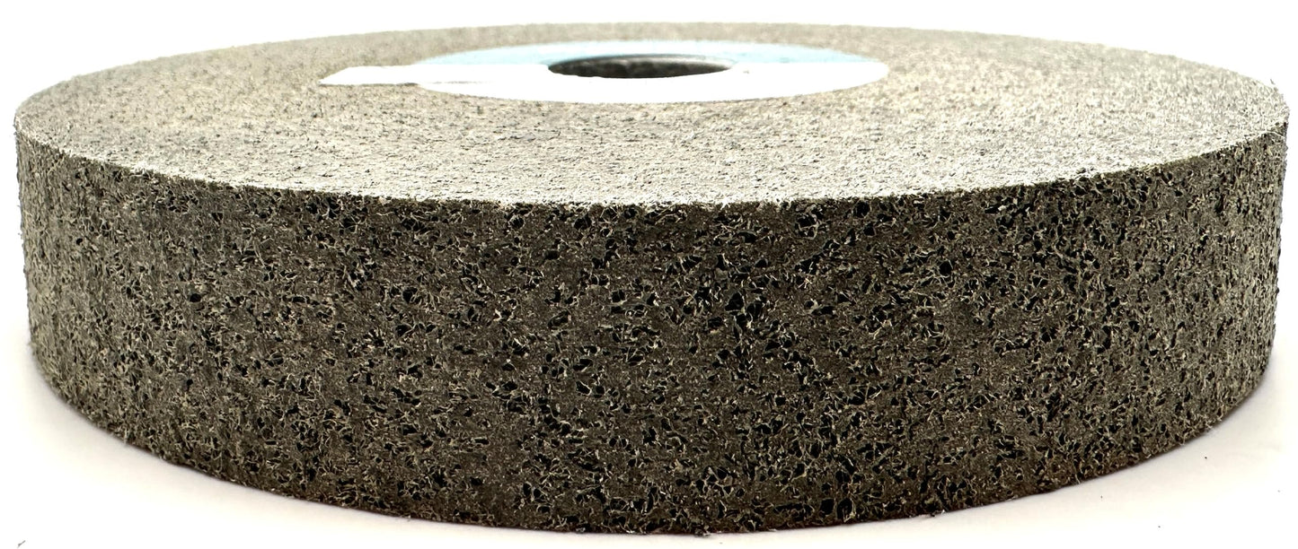 Pro-Graad EX3 Deburring Wheel - 6” x 1” x 1” 9S Fine – Silicon Carbide – Deburr Metal, Finishing & Polishing Wheel - Highest Edge Retention & Durability - Aggressive Edge Deburring – 18825 - 1 Pack