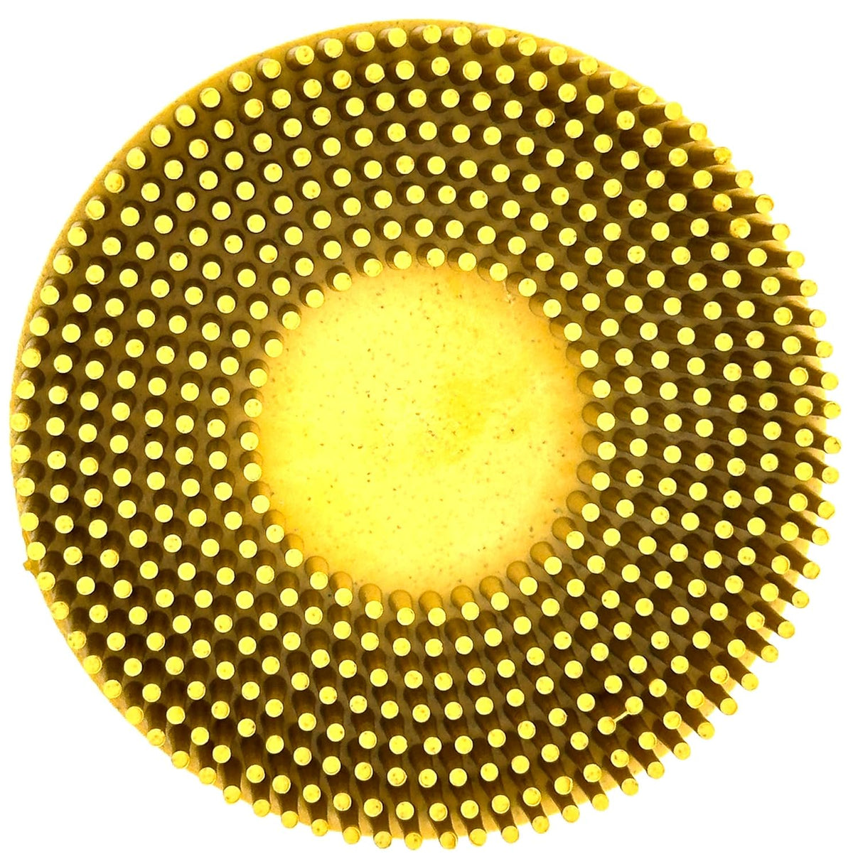 Pro-Graad 2 Pack 3" 80 Grit Yellow R-Type Bristle Disc | Ceramic-Aluminum Oxide Abrasive Bristle Disc with Quick Change Roll Lock | Pack of 2