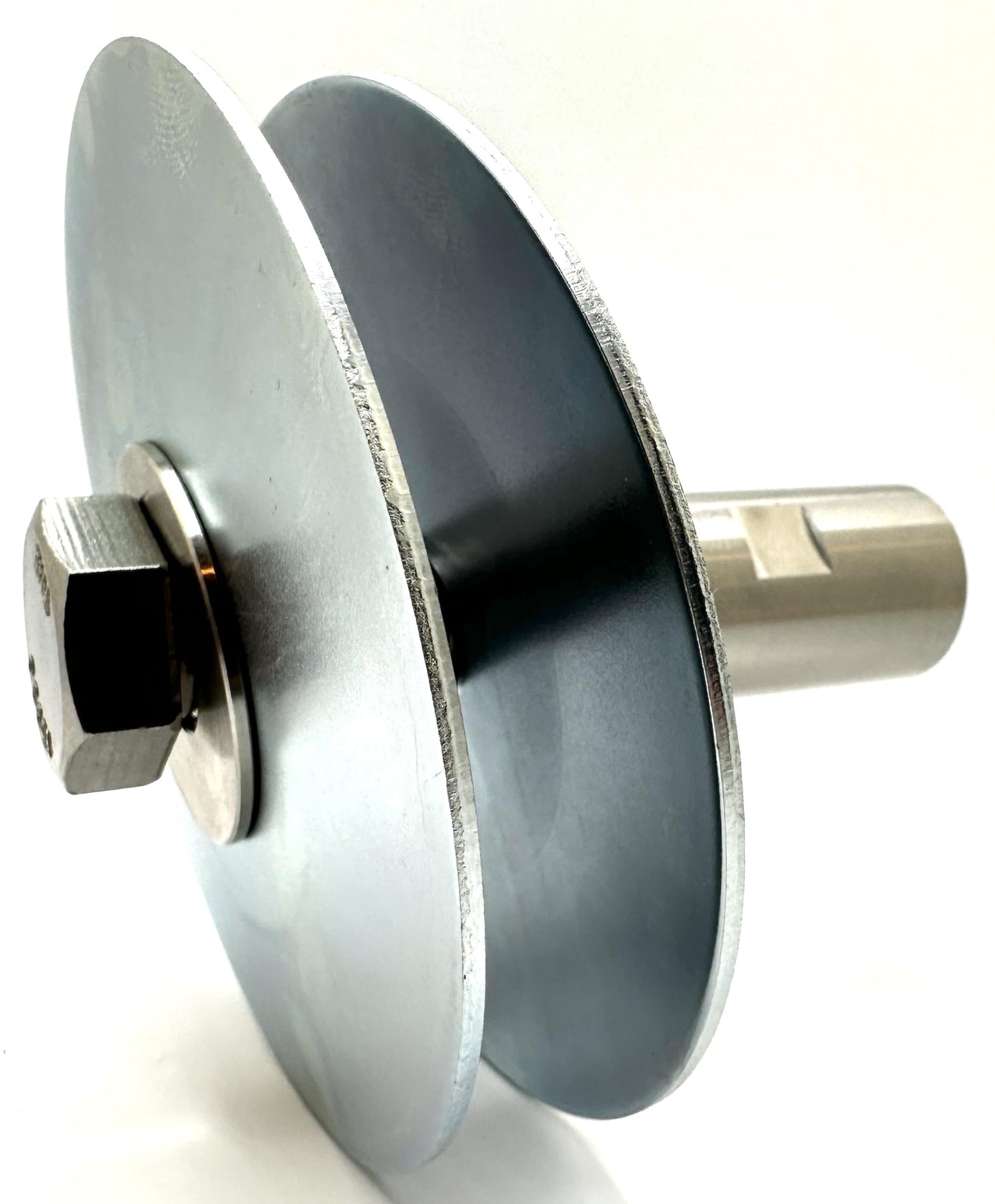 Pro-Graad Stainless Steel 5/8”-11 Angle Grinder Arbor Airway Buff Extender