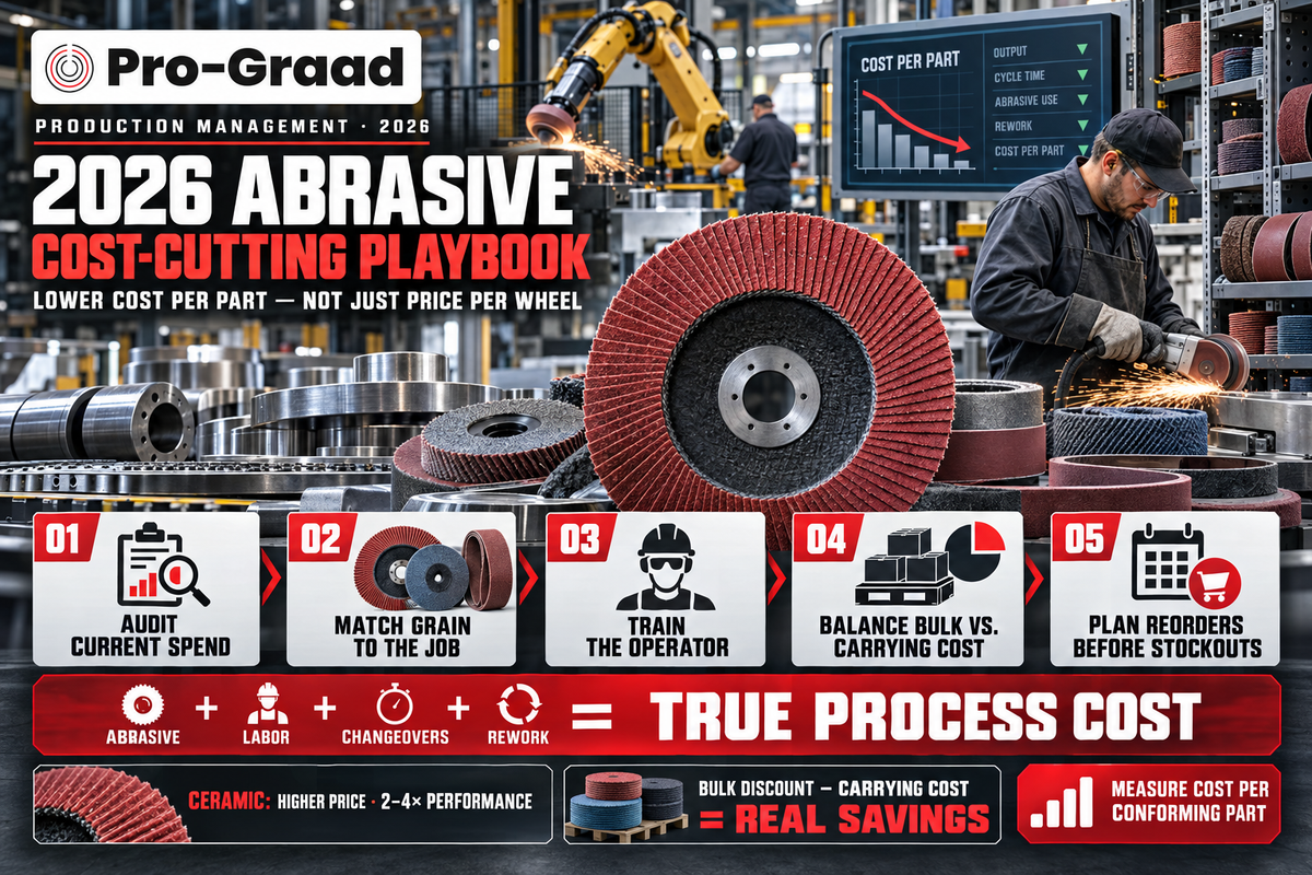 2026 Playbook for Cutting Abrasive Costs Across a Production Facility