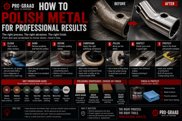How to Polish Metal for Professional Results