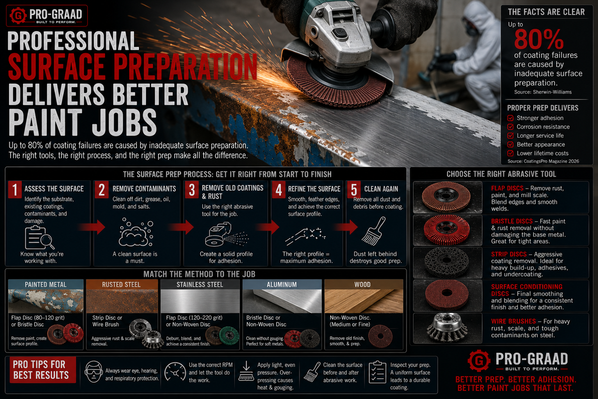 Professional Surface Preparation Delivers Better Paint Jobs