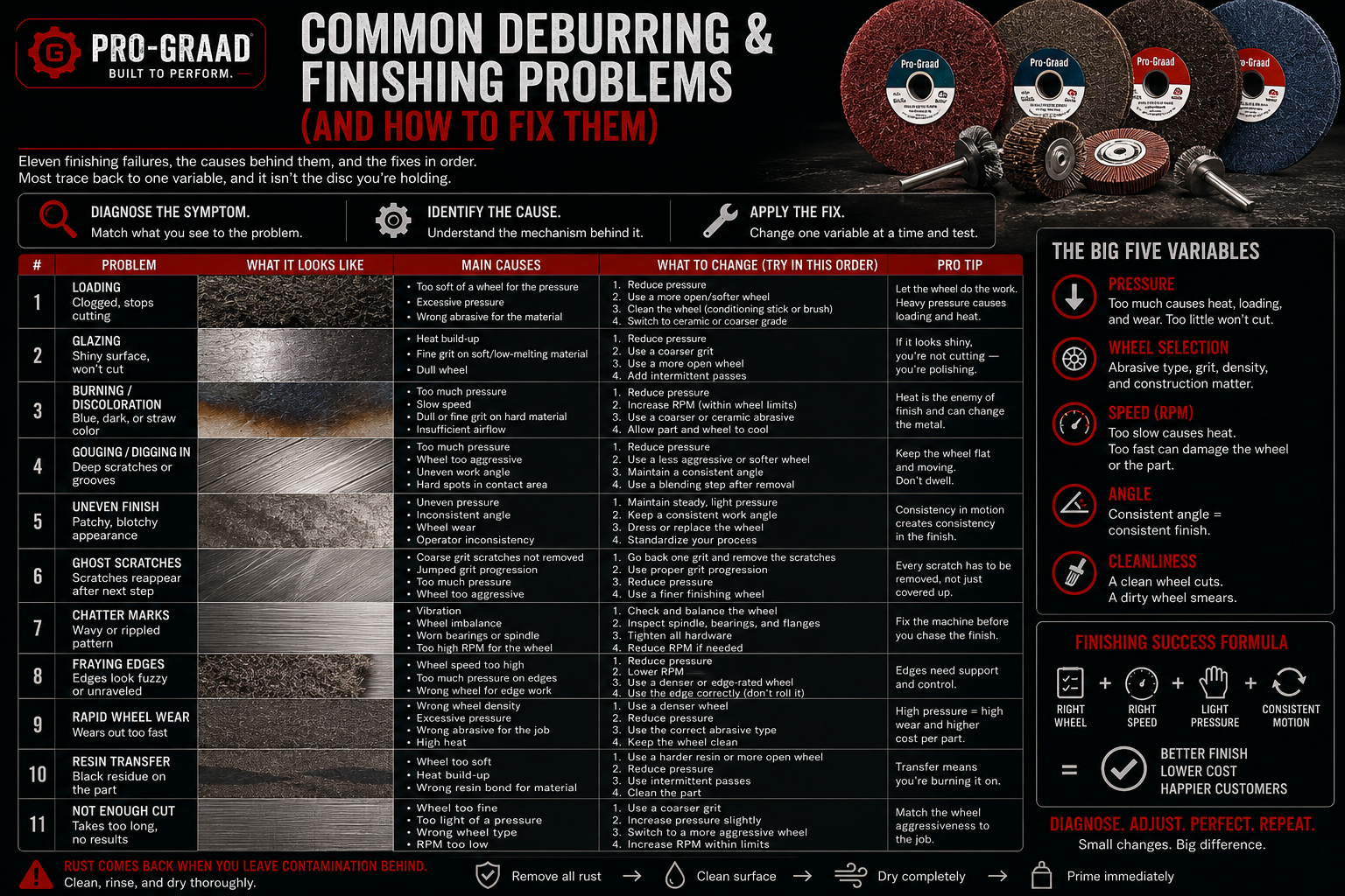 Common Deburring & Finishing Problems (and How to Fix Them)