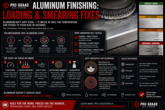 Aluminum Finishing: Loading & Smearing Fixes