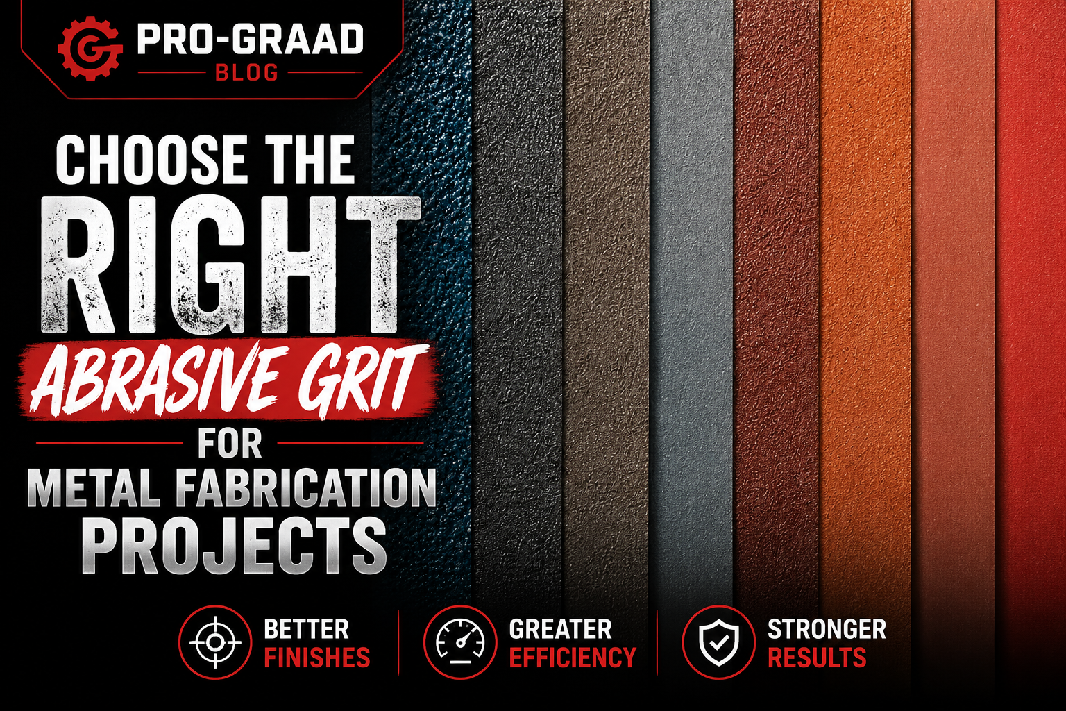 Choose the Right Abrasive Grit for Metal Fabrication Projects