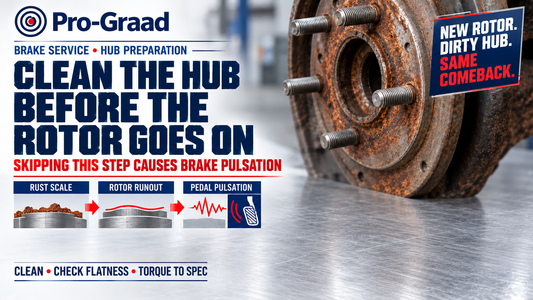 Wheel Hub Rust Removal Before Rotor Install: Why Skipping This Step Causes Brake Pulsation