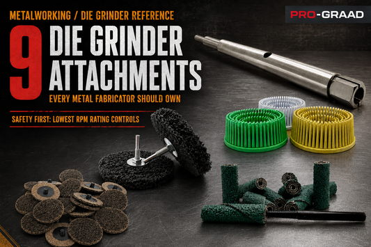 9 Die Grinder Attachments Every Metal Fabricator Should Own