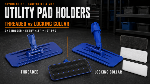 Utility Pad Holders: Threaded vs Locking Collar