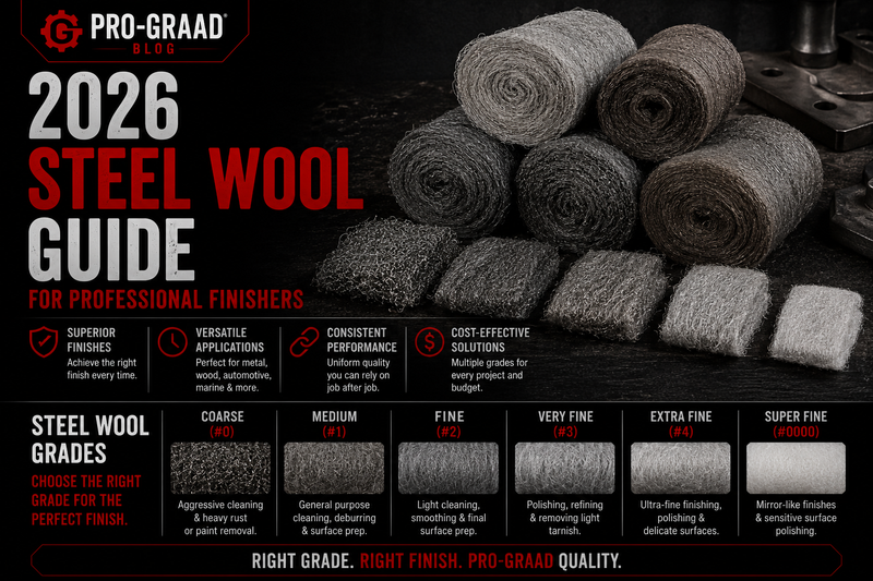 2026 Steel Wool Guide for Professional Finishers