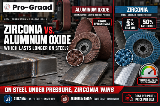Zirconia vs Aluminum Oxide Abrasives: Which Actually Lasts Longer on Steel?