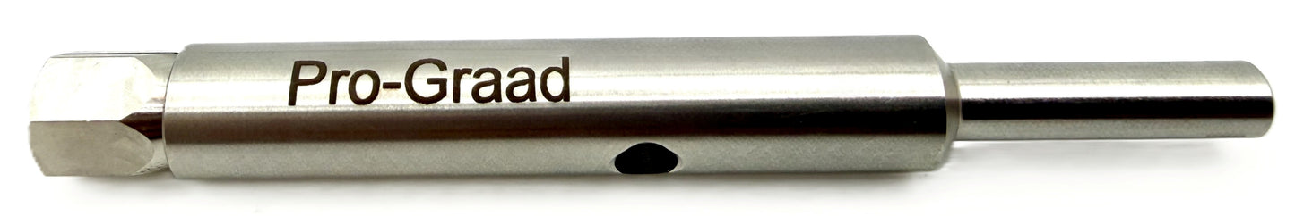 Pro-Graad 4" Long Reach Heavy Duty 1/4" Collet Extension Tool – Carbide Burr & Bit Holder for Die Grinder – Extended Reach for Engine Porting, Precision Grinding, Auto & Industrial Use