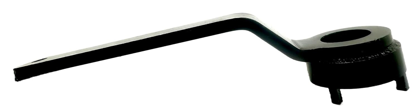 Pro-Graad Angle Grinder Wrench, 4-Prong Spanner for 4-1/2”–9” Grinders 4 Hole 5/8-11 Lock Nuts, Durable Steel, 1-3/8" Offset Ideal for Thick Pads & Discs, Easy to Use, Pack of 1