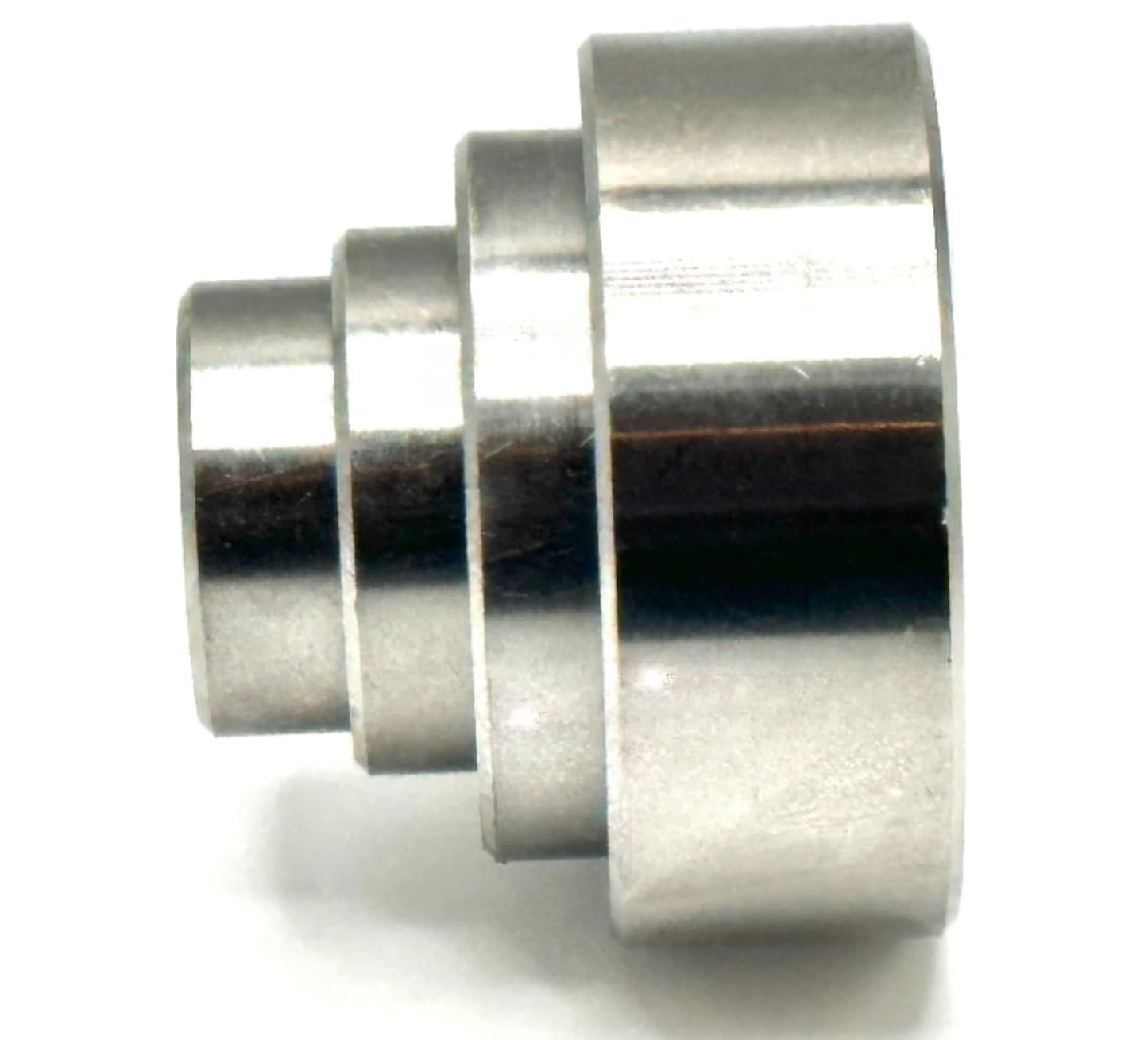 Pro-Graad 1/2” Thick Reducing Bushing Adapter | Premium Stainless Steel Reducer Bushing for Bench Grinding Wheels with 1-1/4” or 1” Arbor Hole Reduce to 3/4”, 5/8” or 1/2" Shaft (for 1/2" Wide Wheels)