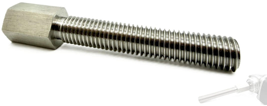 Pro-Graad Angle Grinder Extender Shaft 13060 5/8-11 Female to 5/8-11 Male Threaded Adapter 4-1/2” Length Extension with 3-1/2” Threads, Max 2-1/2” Wheel Width