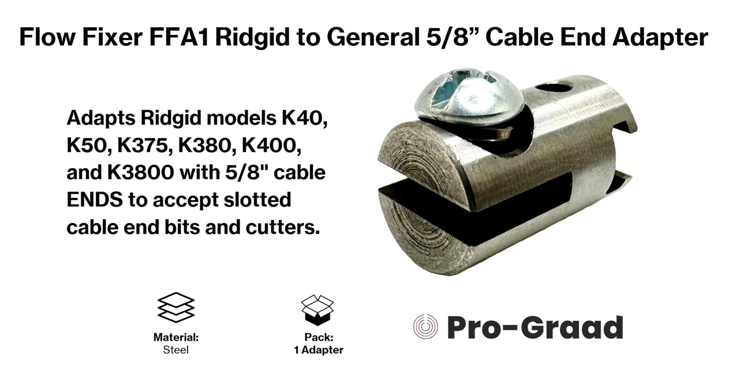 Flow Fixer Auger Adapters