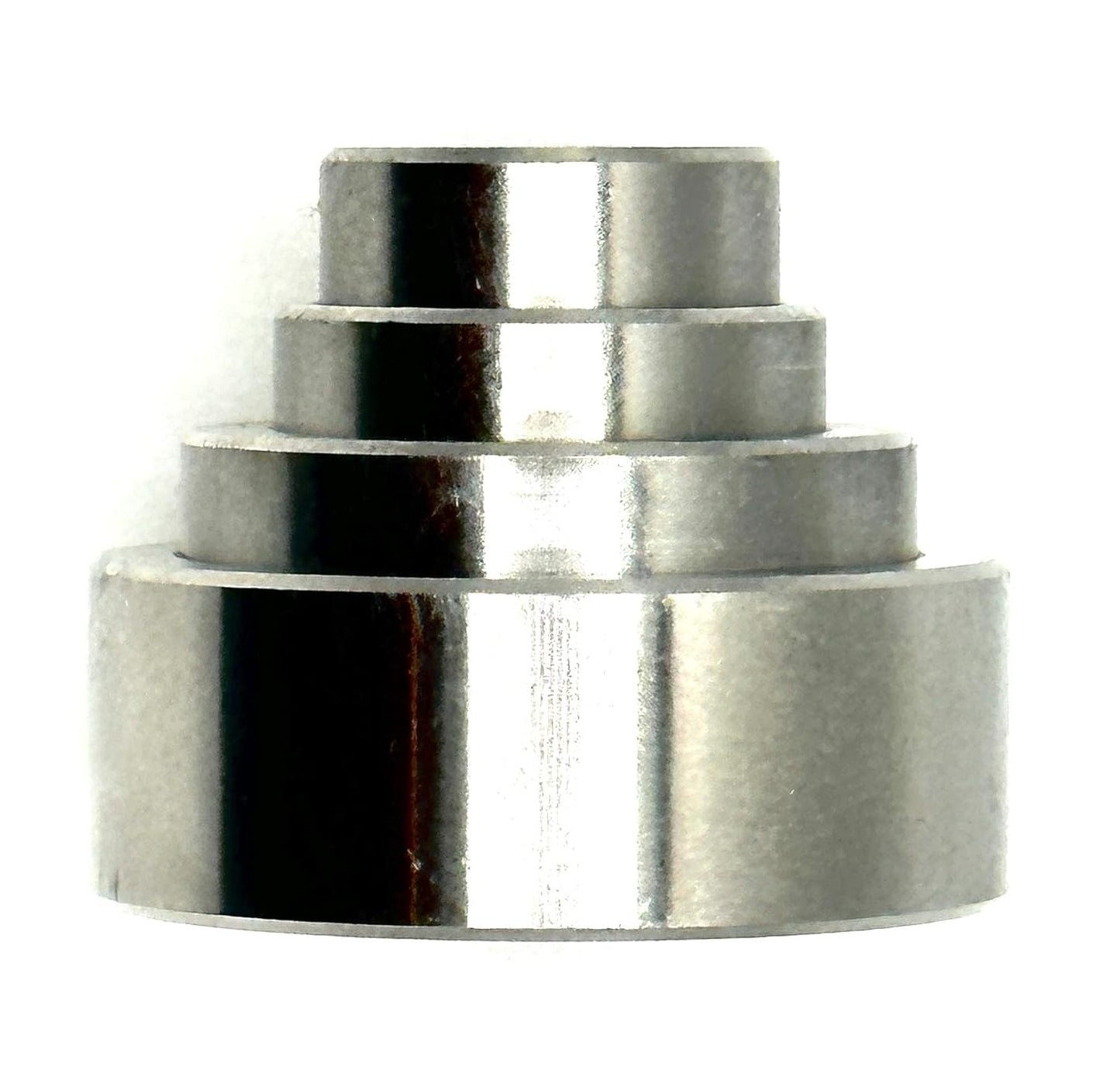 Pro-Graad 1/2” Thick Reducing Bushing Adapter | Premium Stainless Steel Reducer Bushing for Bench Grinding Wheels with 1-1/4” or 1” Arbor Hole Reduce to 3/4”, 5/8” or 1/2" Shaft (for 1/2" Wide Wheels)