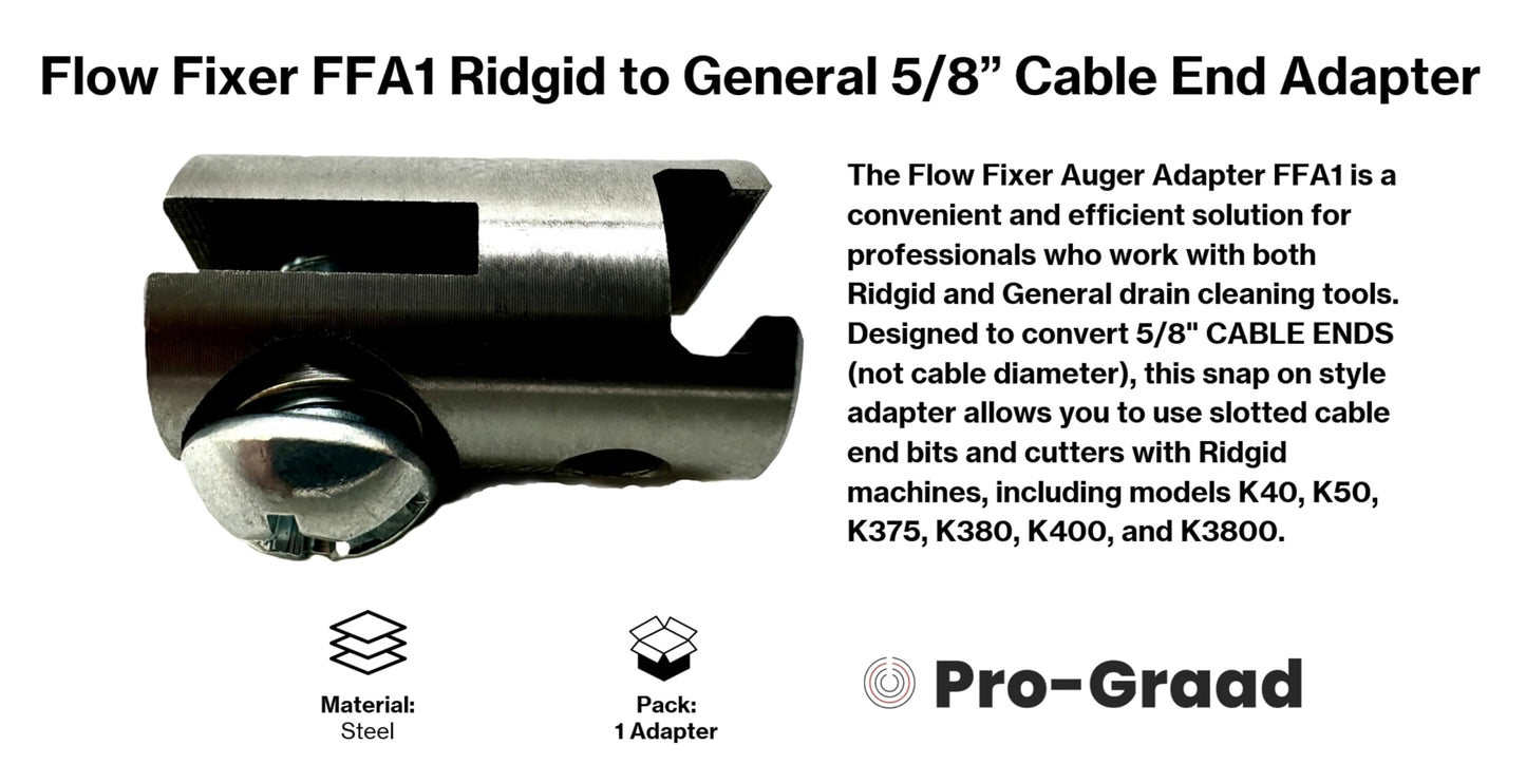 Flow Fixer Auger Adapters