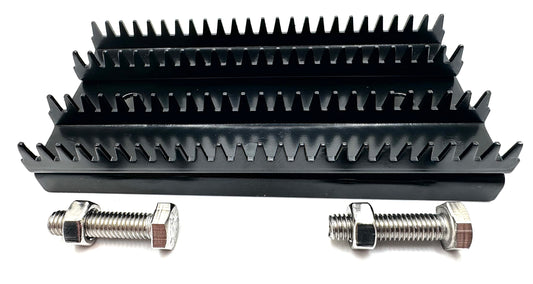 Pro-Graad Buff Rake Metal Plate Replacement | Buffing Wheel Rake Teeth Head with 2 Set Screws | Buff Rake Tool | Dress and Clean Buffing Wheel Surface for Compound and Residue Cleaning