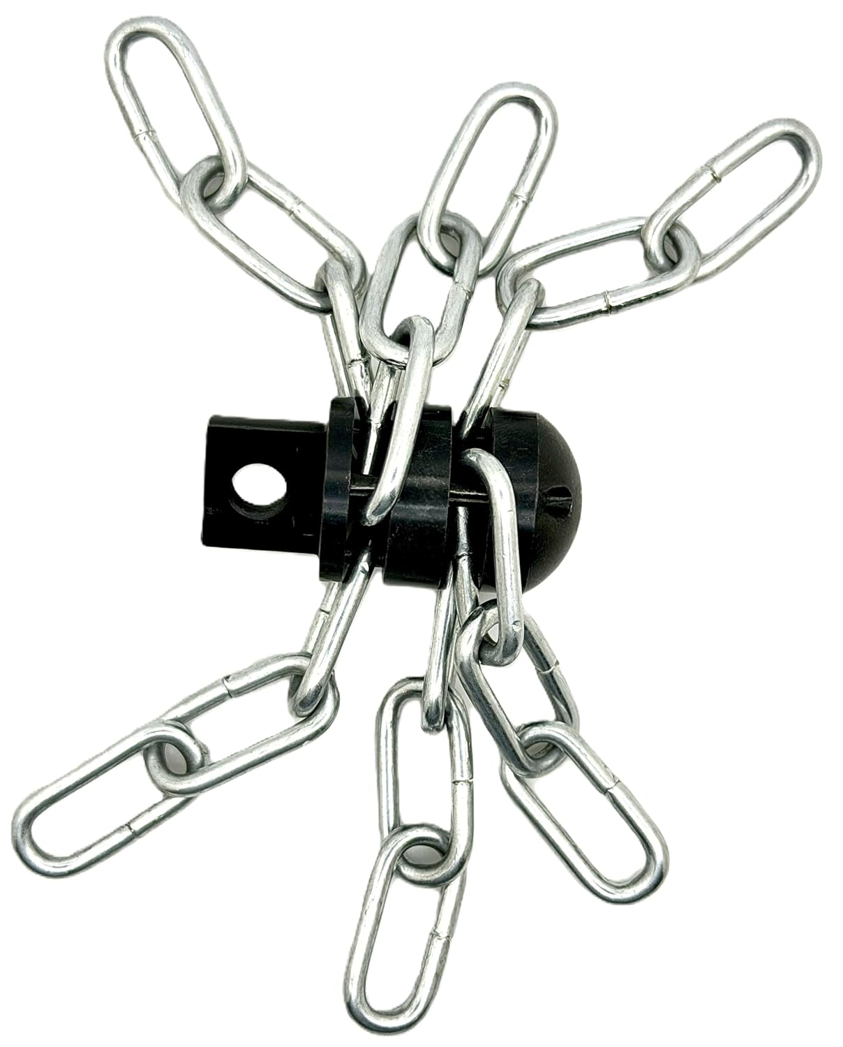 Pro-Graad FlowFixer T-216-S 2" Chain Knocker Drain Cleaning Head Slotted Connector | Heavy Scale Removal | Fits 3/8”, 1/2" or 9/16” Cables, Commercial & Residential Use