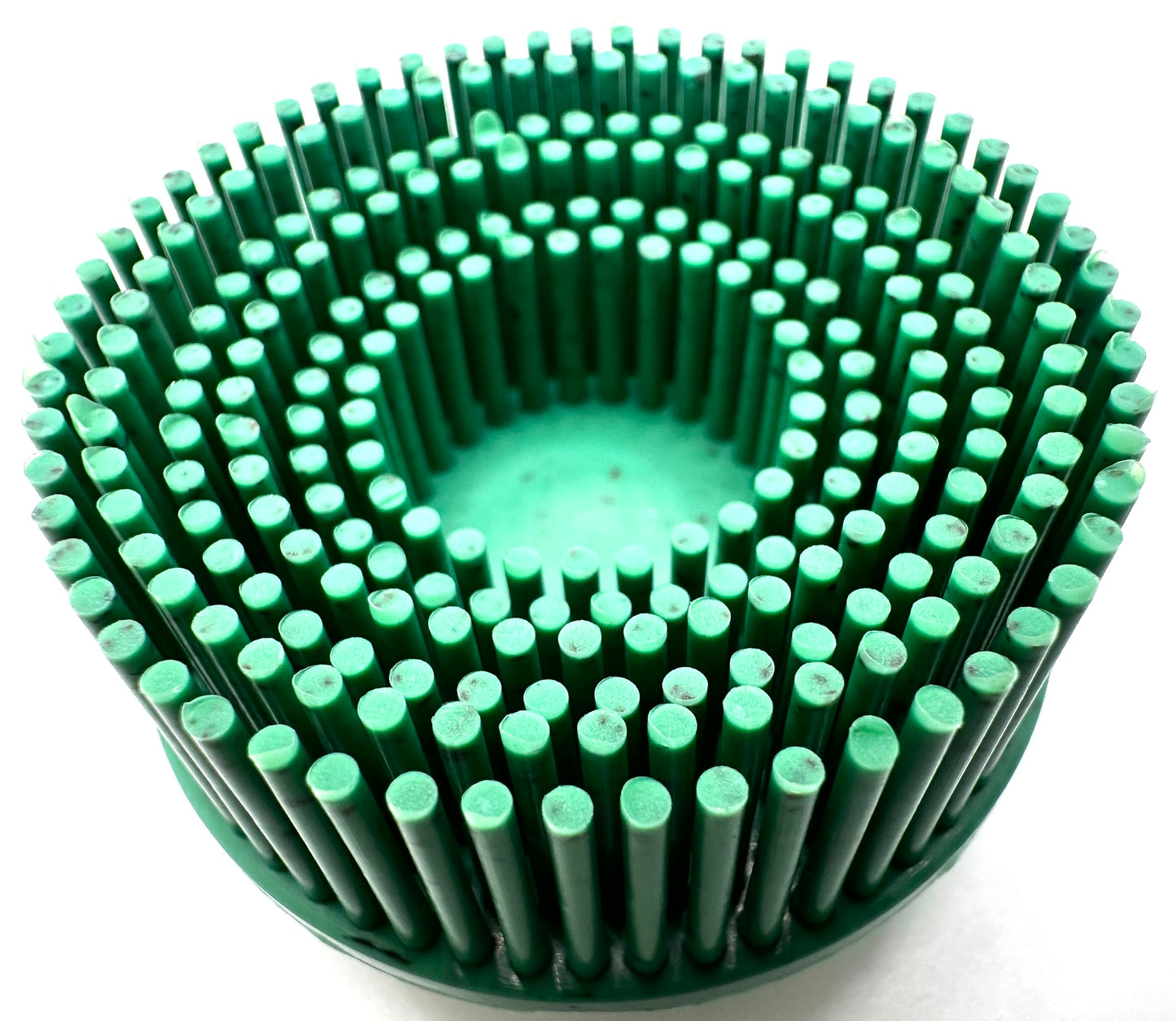 SuperGrindz 10 Pack 2" 50 Grit Green R-Type Bristle Discs - Premium Ceramic-Aluminum Oxide Abrasive | Quick Change Roll Lock | Compatible with Roloc Holders | High-Performance Green Bristle Discs