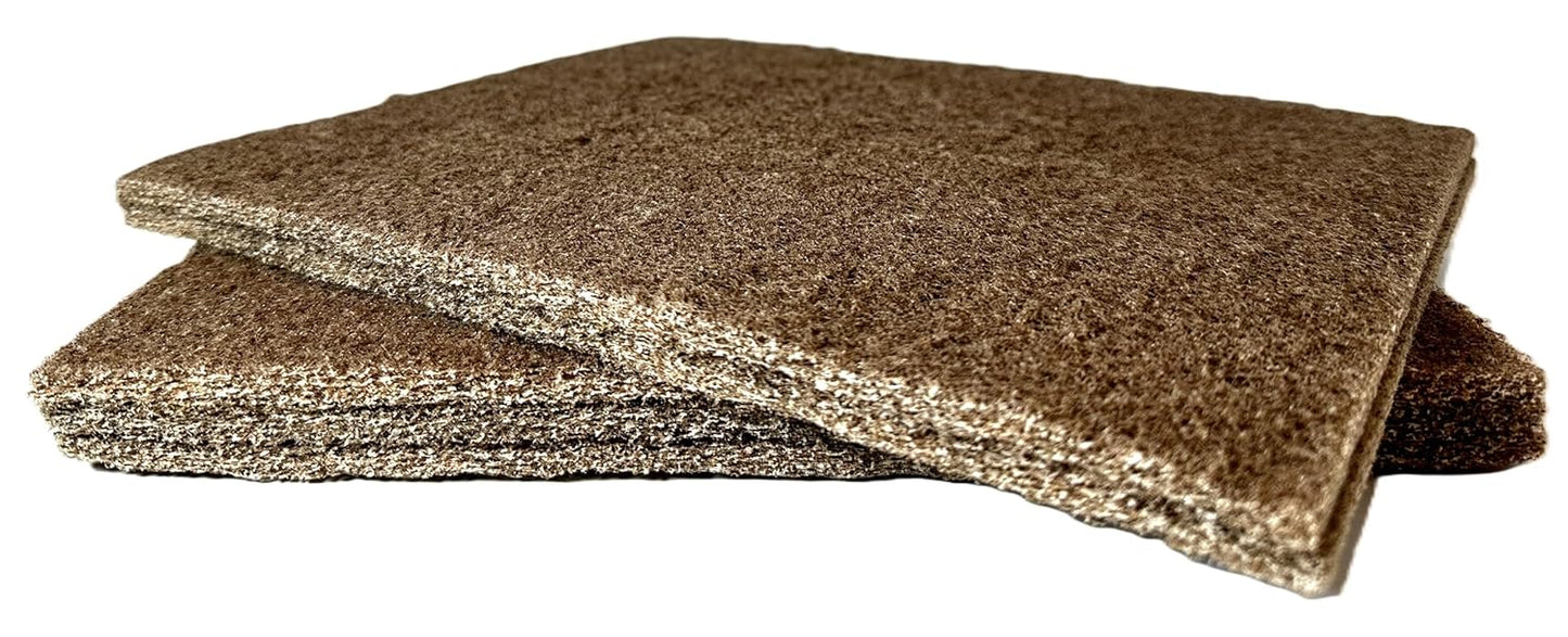 Pro-Graad Premium 7440 9" x 11" Tan Coarse Scuff Pads, 5 Pack, Scuffing, Scouring, Sanding, Paint Primer Prep Adhesion Scratch-Surface Preparation For Automotive Car Auto Body Repair Woodworking Wood