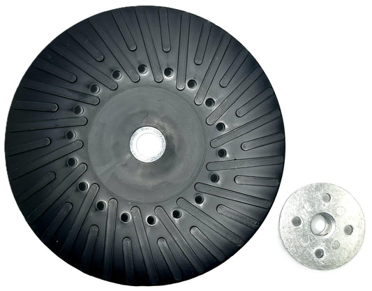 Pro-Graad Angle Grinder Ribbed Rigid Backing Pad for Resin Fiber Discs