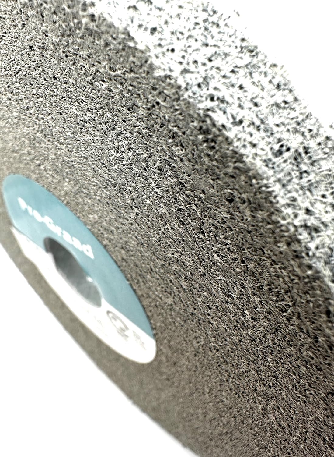 Pro-Graad EXL Deburring Wheel - 6" x 1/2" x 1" 8S Medium - Silicon Carbide - Metal Deburring, Finishing and Polishing Wheel - Convolute - 1 Pack