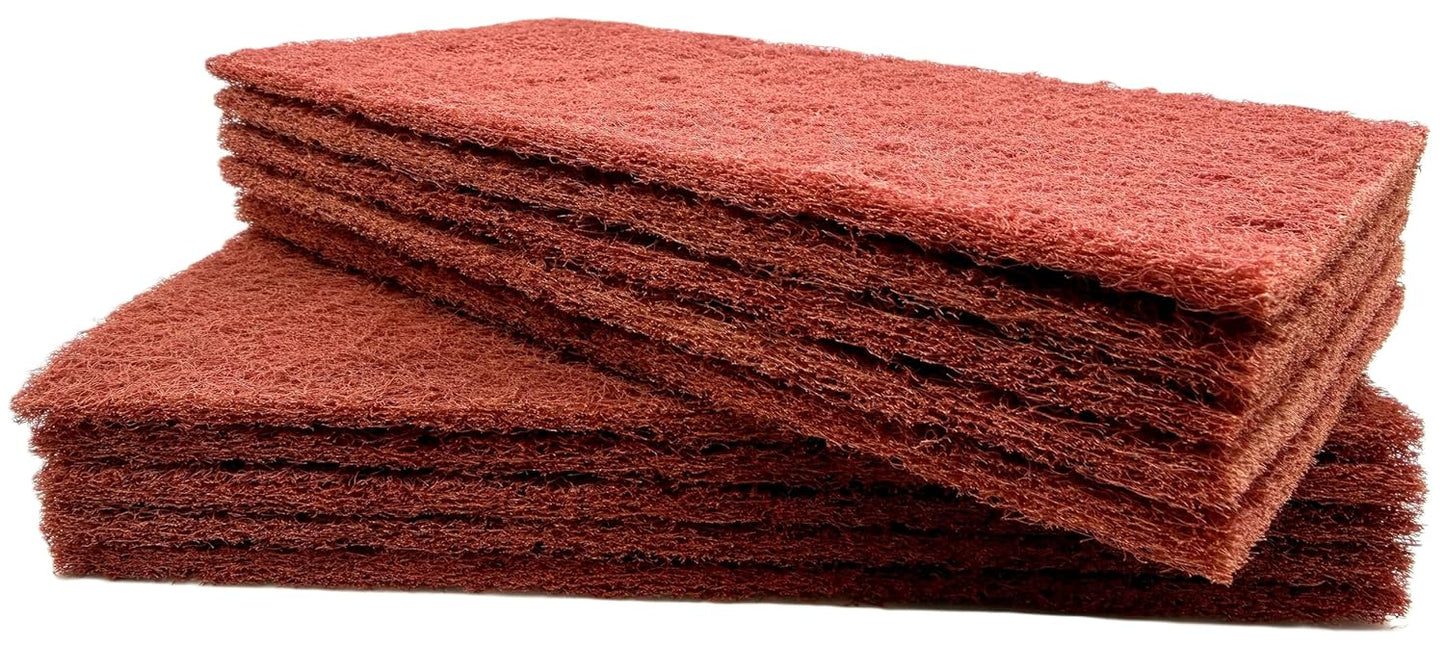 Pro-Graad Durable Flex Hand Pad 4-1/2” x 9” – Very Fine Aluminum Oxide Non-Woven Abrasive, Flexible Surface Conditioning Pad for Cleaning, Finishing & Scuffing – Reusable, Rust-Free – 64659 – 25 Pack