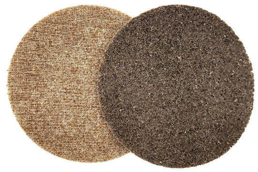 Pro-Graad 5" ACRS Hook & Loop Surface Conditioning Discs, 10 Pack, Brown, Coarse Grit, Aluminum Oxide, for Metal Surface Prep Sanding Polishing Deburring Cleaning - Easy Attachment, 00750