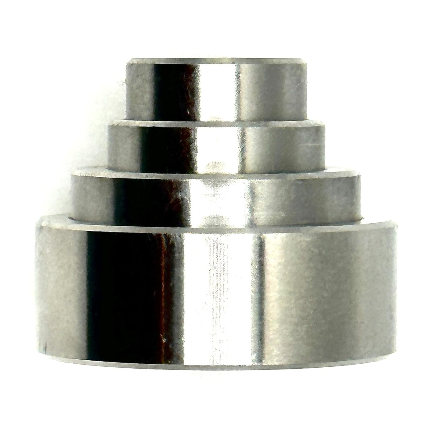 Pro-Graad 1/2” Thick Reducing Bushing Adapter | Premium Stainless Steel Reducer Bushing for Bench Grinding Wheels with 1-1/4” or 1” Arbor Hole Reduce to 3/4”, 5/8” or 1/2" Shaft (for 1/2" Wide Wheels)