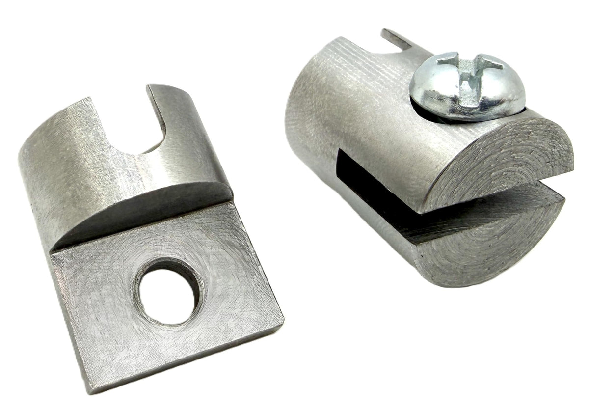 Pro-Graad Flow Fixer 3/4” Slotted Drain Cleaner Cable Weld On Repair End,3/4FC-O & 3/4MC-O MALE & FEMALE WELD-ON CABLE END REPAIR for 3/4" Cables. Fits All 3/4" O.D. Cables, Hollow or Inner Core