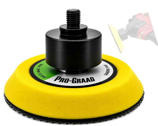Pro-Graad 3” Random Orbital Sander Head for 5/16-24 Polisher/Sander Tools