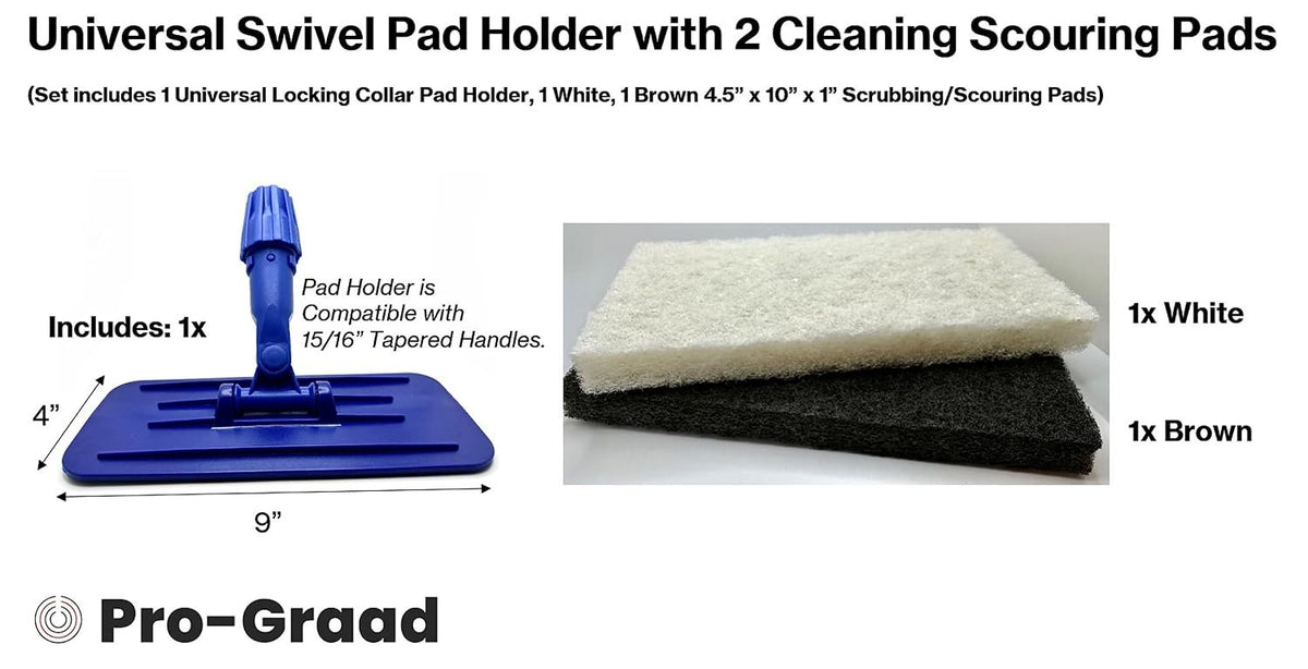 Pro-Graad Locking Swivel Pad Holder Kit, 3 Piece