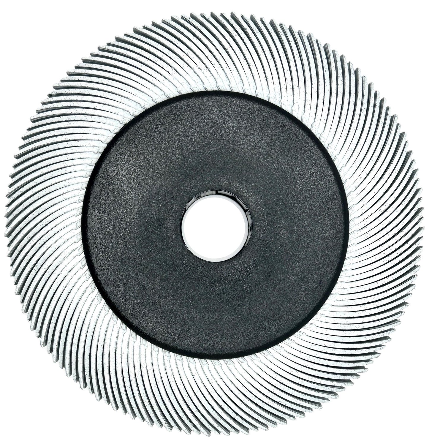Pro-Graad Radial Bristle Brush, 6 in x 1/2 in x 1 in, 120 Grit (White) Type C Curved Bristles, 33212, 1 Pack
