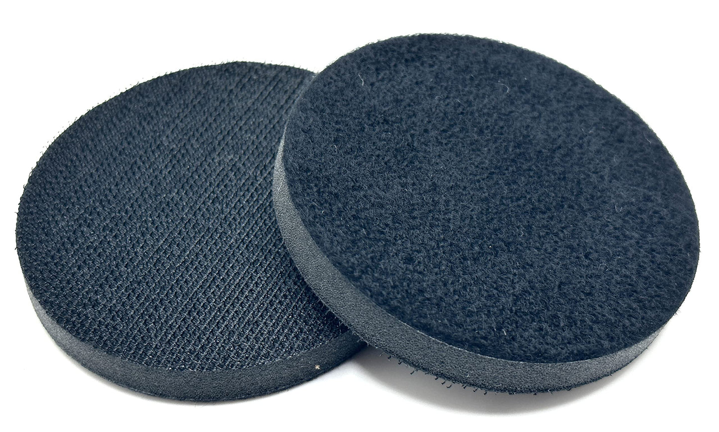 Pro-Graad 5Pcs 3inch Hook and Loop Soft Foam Buffering Interface Pad for Backer Pad, 0.5inch Thick Sponge, Sanding Polishing Discs, Black