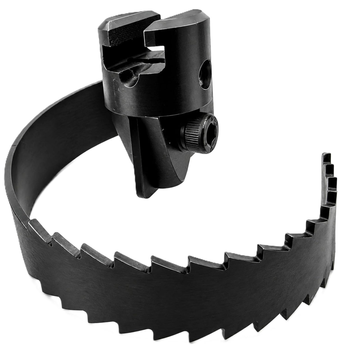 Flow Fixer T-111 3” Spiral Sawtooth Drain Auger Cutter, Fits C-10 7/8”